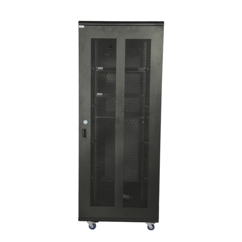 Rack 42U Perforated Door Loaded – Bluerack